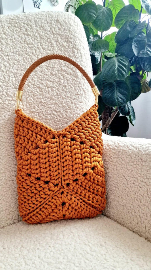 NR 65 Copper 6mm hekle/makrame tråd