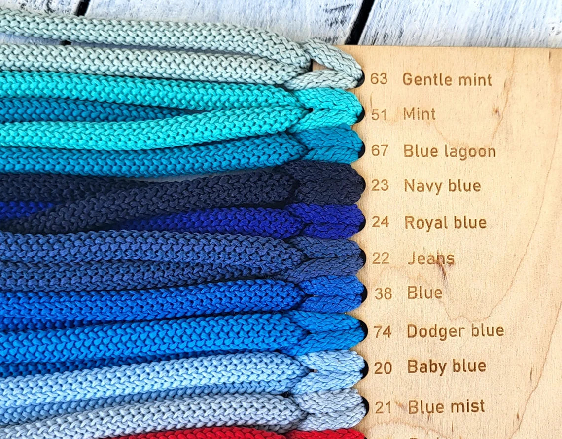 NR 22 Jeans 6mm hekle/makrame tråd