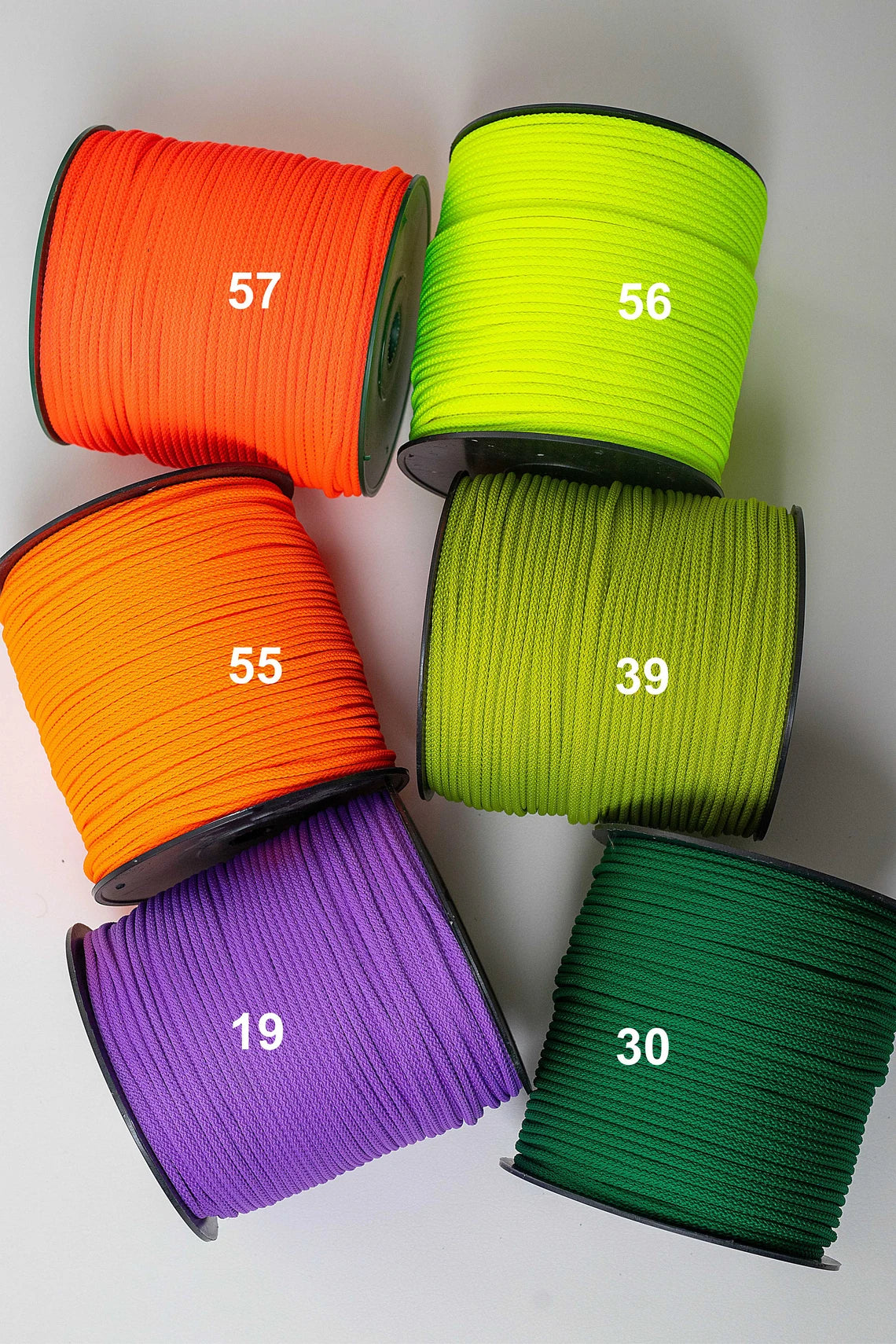 NR  30 Green 6mm hekle/makrame tråd