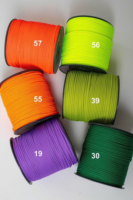 NR  30 Green 6mm hekle/makrame tråd